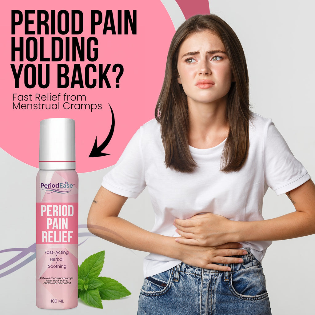 PeriodEase™ Fast-Acting Herbal Period Pain Relief Spray