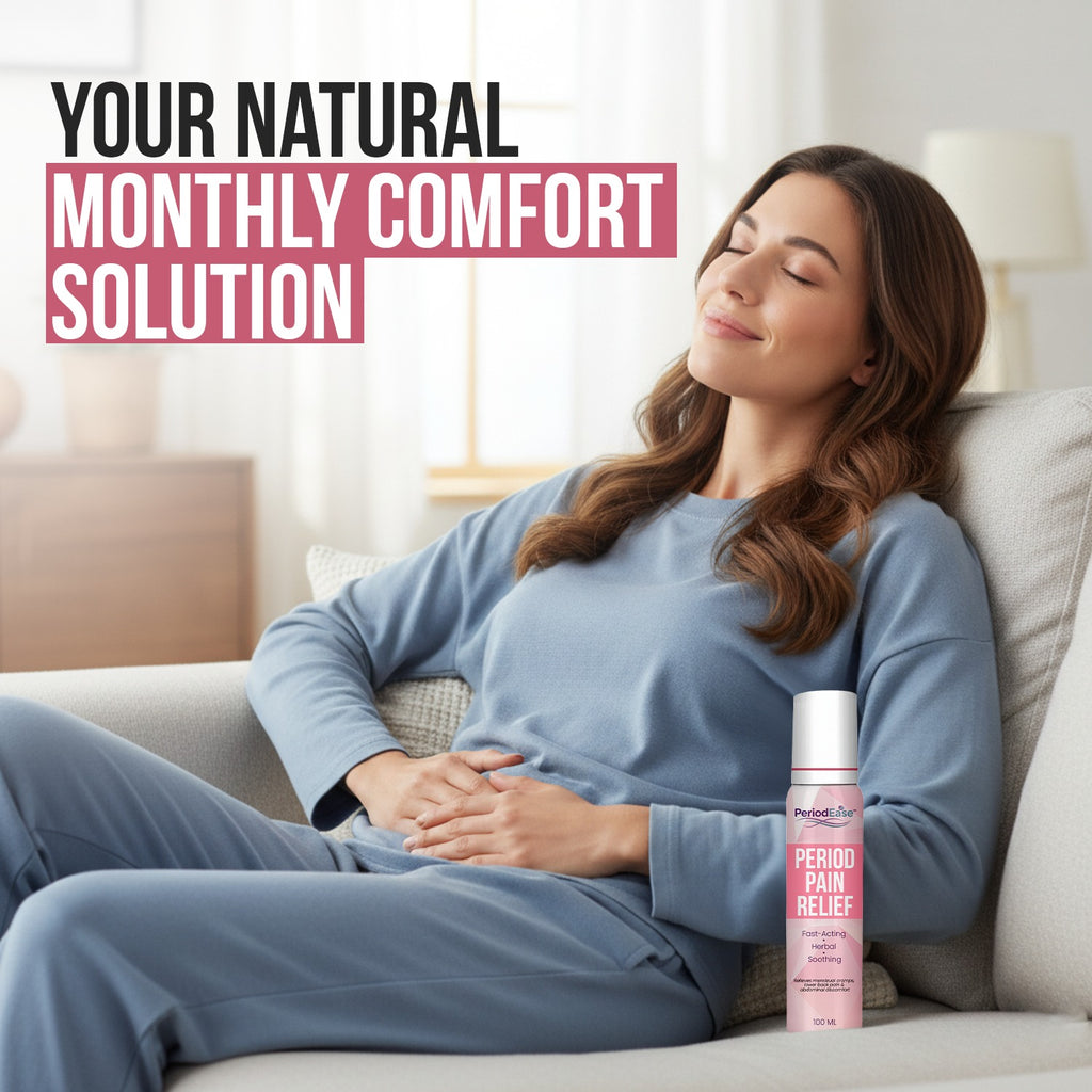 PeriodEase™ Fast-Acting Herbal Period Pain Relief Spray