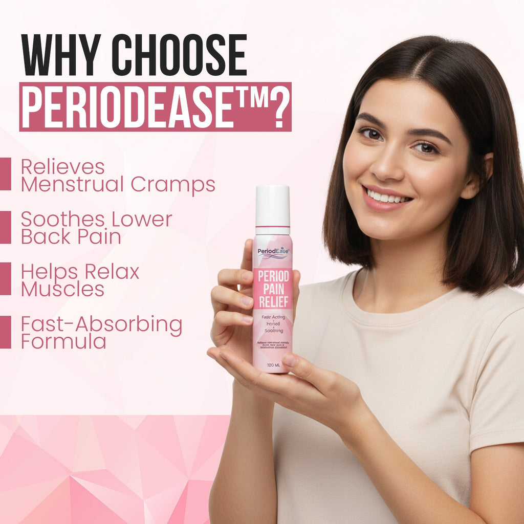 PeriodEase™ Fast-Acting Herbal Period Pain Relief Spray